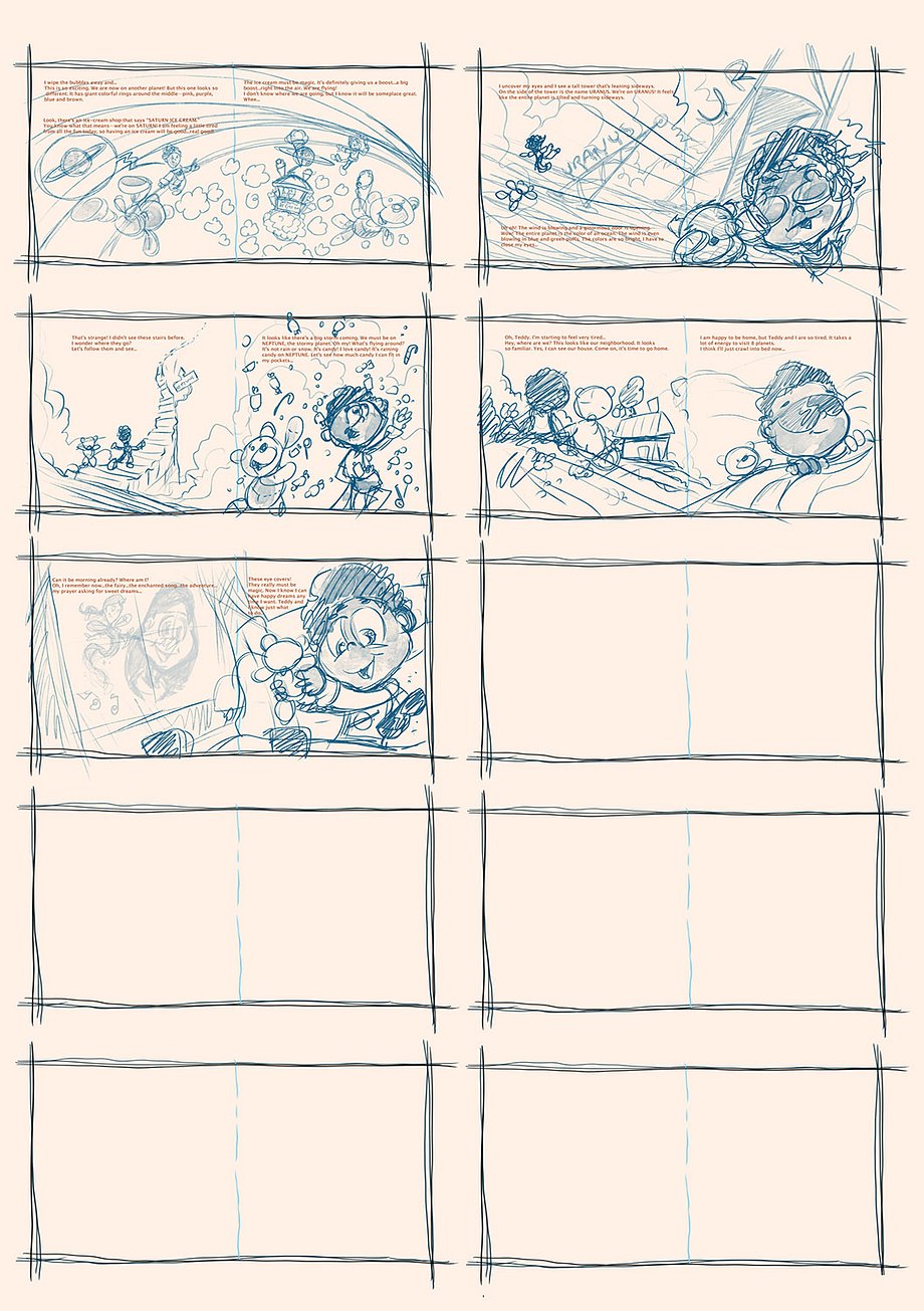 STORYBOARD Sweet dreams 2A
